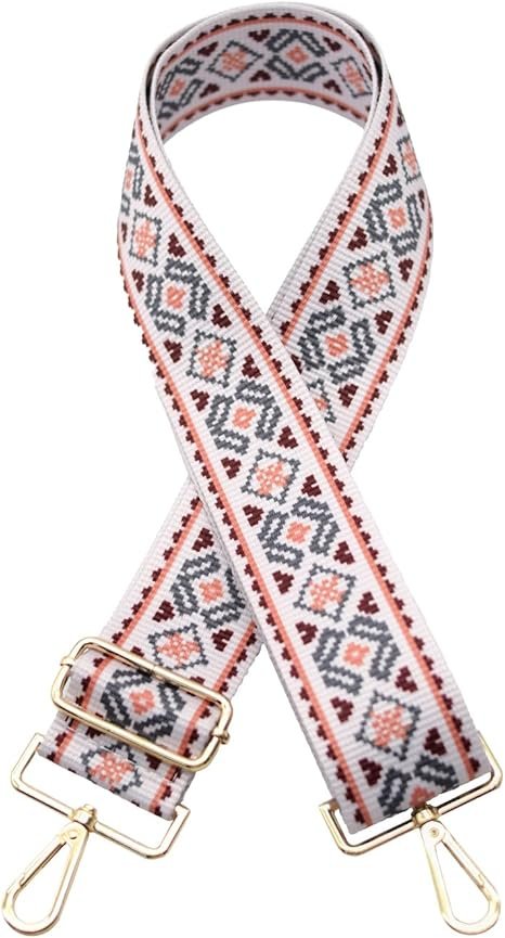 Light Gray Straps Replacement Crossbody Shoulder Straps