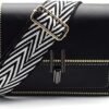 Black Purse Straps Replacement Crossbody Shoulder Straps