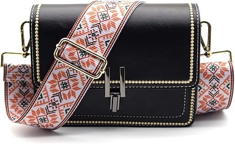 Dark Orange Straps Replacement Crossbody Shoulder Straps