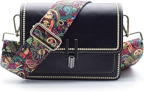 Green Red Straps Replacement Crossbody Shoulder Straps