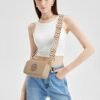 Coffee Color Straps Replacement Crossbody Shoulder Straps