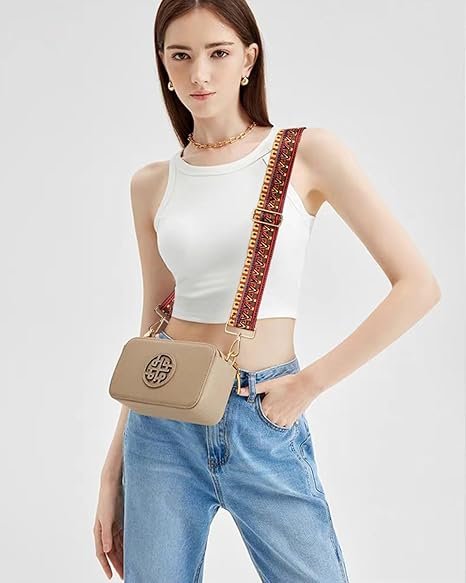 Yellow red Straps Replacement Crossbody Shoulder Straps