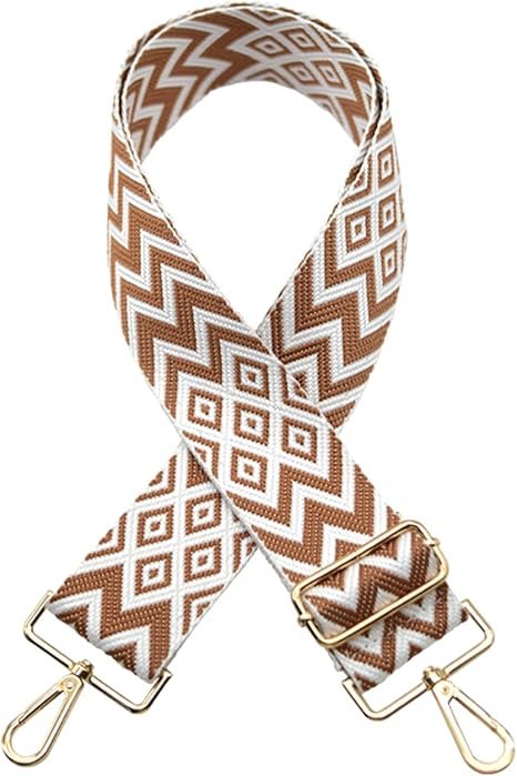 Coffee Color Straps Replacement Crossbody Shoulder Straps