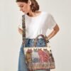 Green Red Straps Replacement Crossbody Shoulder Straps