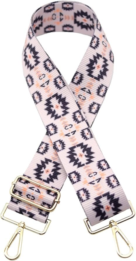 Pink Purple Straps Replacement Crossbody Shoulder Straps