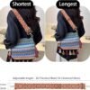 Orange Straps Replacement Crossbody Shoulder Straps