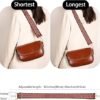 Rose red Straps Replacement Crossbody Shoulder Straps