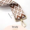 Coffee Color Straps Replacement Crossbody Shoulder Straps