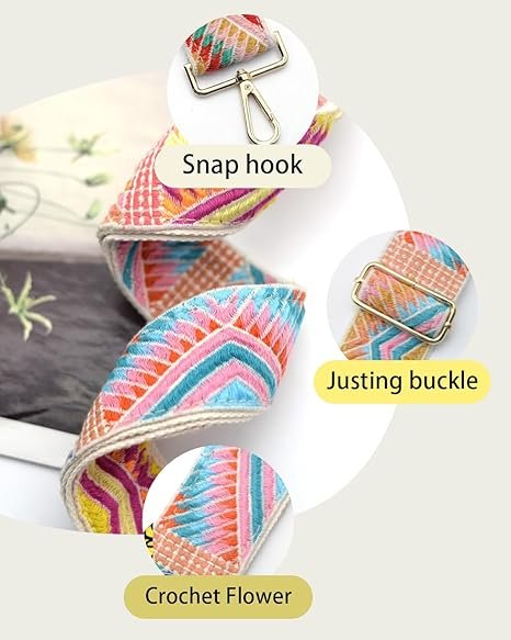 Yellow Straps Replacement Crossbody Shoulder Straps