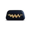Essential New Light Luxury High-end Wave Handle Women's Bag For Banquets, Fashionable Socialite Wedding Party Acrylic Dinner Bag+metal Chain Shoulder Bag Set, Finishing Touch Accessories For Wedding, Garden Party Evening Wear