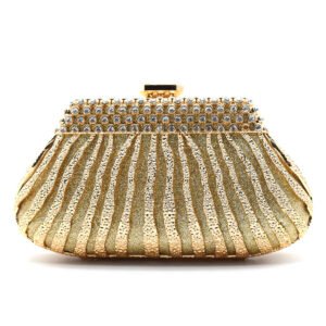 Women's high-end luxury metal dinner handbags, wedding parties, parties, and dinner wallets-011