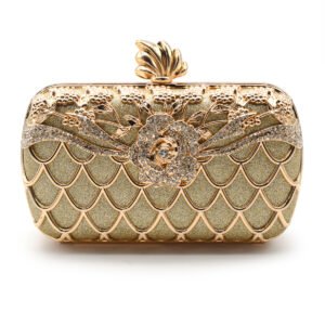 Women's high-end luxury metal dinner handbags, wedding parties, parties, and dinner wallets-001