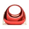 Premium Luxury Acrylic Evening Handbag for Women Red