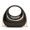 Premium Luxury Acrylic Evening Handbag for Women Black