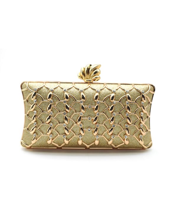 Women's high-end luxury metal dinner handbags, wedding parties, parties, and dinner wallets-004
