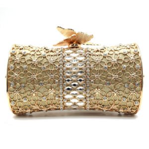 Women's high-end luxury metal dinner handbags, wedding parties, parties, and dinner wallets-012
