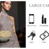 Women's high-end luxury metal dinner handbags, wedding parties, parties, and dinner wallets-003