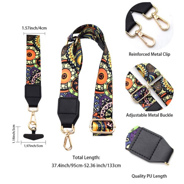 Phone Lanyard Crossbody Strap Multicolor
