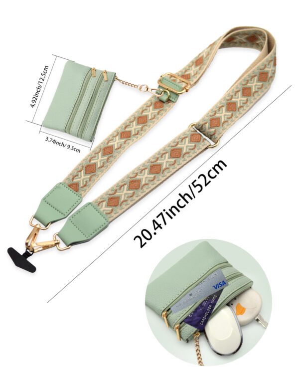 Phone Lanyard Crossbody Strap Green