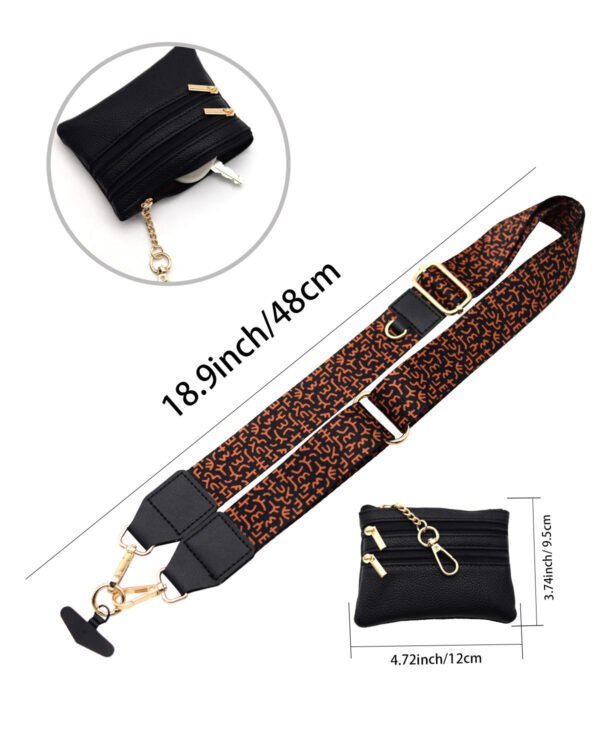 Phone Lanyard Crossbody Strap Orange