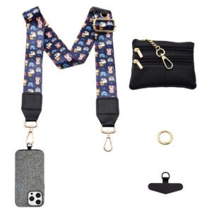 1 (1) Phone Lanyard Crossbody Strap Cat