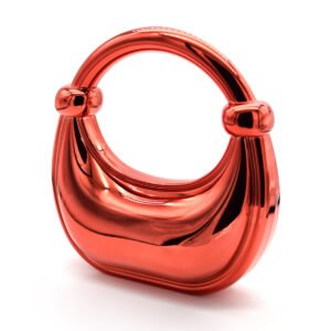DSC_0153 Premium Luxury Acrylic Evening Handbag for Women Red