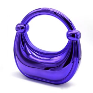 DSC_0153 Premium Luxury Acrylic Evening Handbag for Women Purple