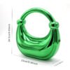 Premium Luxury Acrylic Evening Handbag for Women Green