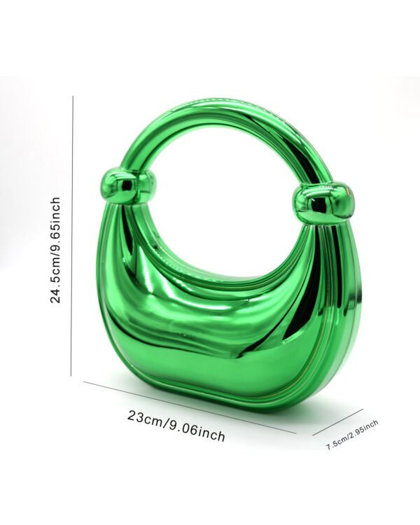 Premium Luxury Acrylic Evening Handbag for Women Green