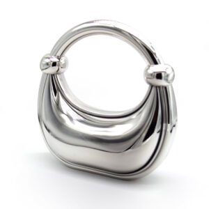 DSC_0153 Premium Luxury Acrylic Evening Handbag for Women Silver