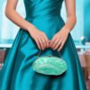 Premium luxury acrylic seashell women's evening handbag Green
