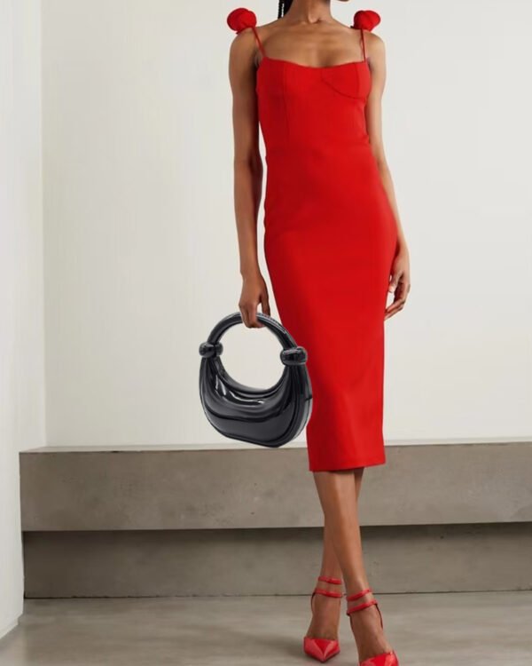 Premium Luxury Acrylic Evening Handbag for Women Black