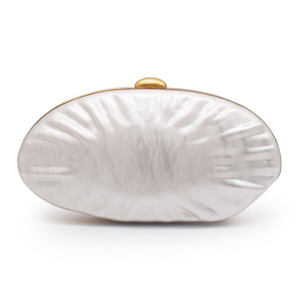 Pearl Dinner Handbag,Metal Chain Shoulder Bag Set For Banquets