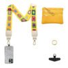 Phone Lanyard Crossbody Strap Yellow Flowers