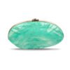 Premium luxury acrylic seashell women's evening handbag Green