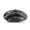 Premium luxury acrylic seashell women's evening handbag Black