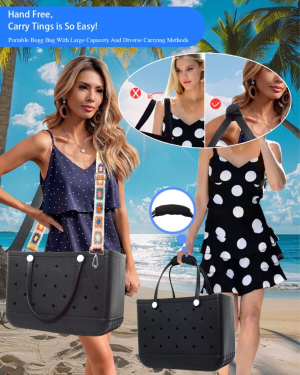 Bag Strap & Phone Holder for Bogg Bag Accessories, Adjustable Crossbody Shoulder Strap