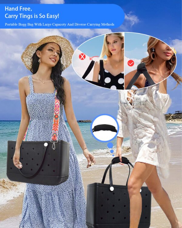 Bag Strap & Phone Holder for Bogg Bag Accessories, Adjustable Crossbody Shoulder Strap