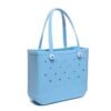 O1CN01HmXRrD1LTRoyVOOVF_!!2217536751300-0-cib (1) EVA beach handbag, swimming pool, boat, sport - lightweight, washable, durable blue