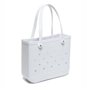 O1CN01IybrxN1LTRou94sDp_!!2217536751300-0-cib EVA beach handbag, swimming pool, boat, sport - lightweight, washable, durable white