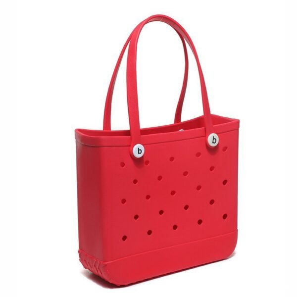 O1CN01vNtM9K1LTRozYZMFZ_!!2217536751300-0-cib EVA beach handbag, swimming pool, boat, sport - lightweight, washable, durable red
