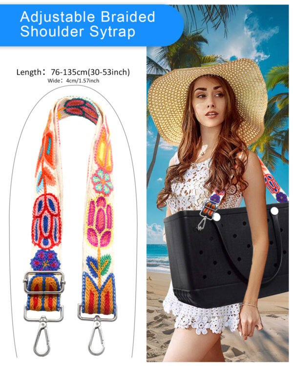 Bag Strap & Phone Holder for Bogg Bag Accessories, Adjustable Crossbody Shoulder Strap