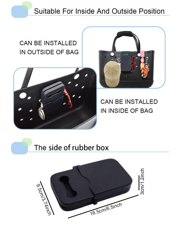 Bag Strap & Phone Holder for Bogg Bag Accessories, Adjustable Crossbody Shoulder Strap