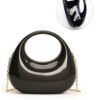 Premium Luxury Acrylic Evening Handbag for Women Black