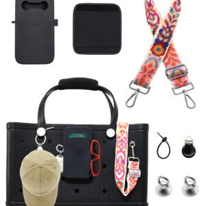 gy Bag Strap & Phone Holder for Bogg Bag Accessories, Adjustable Crossbody Shoulder Strap