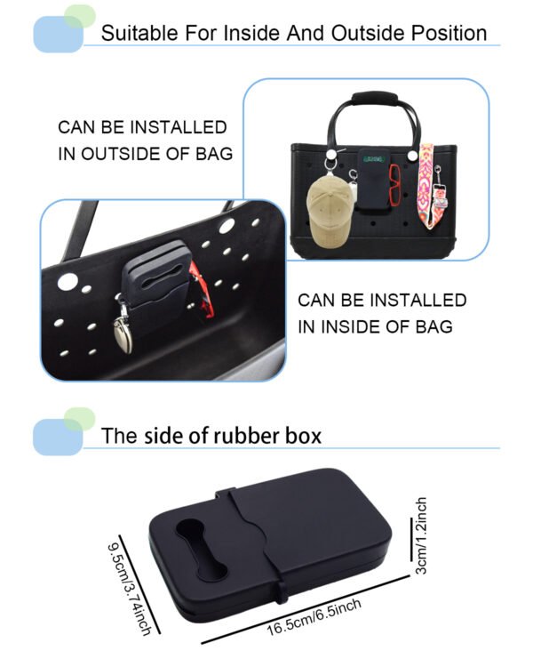 Bag Strap & Phone Holder for Bogg Bag Accessories, Adjustable Crossbody Shoulder Strap