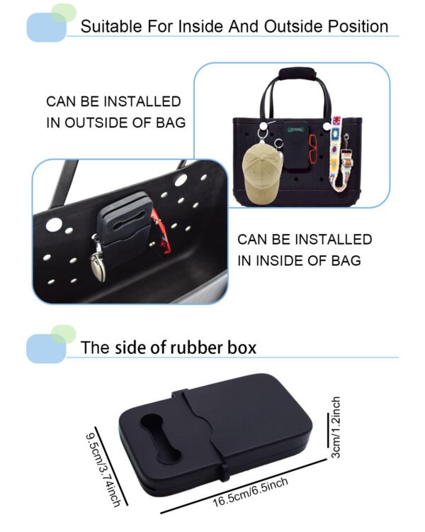 Bag Strap & Phone Holder for Bogg Bag Accessories, Adjustable Crossbody Shoulder Strap