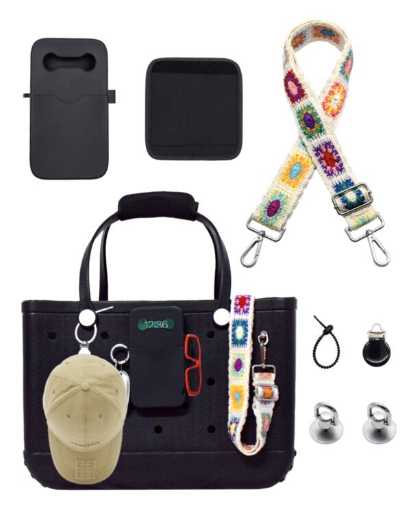 Bag Strap & Phone Holder for Bogg Bag Accessories, Adjustable Crossbody Shoulder Strap