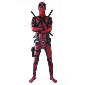 9121408683_1999280247 Deadpool Deluxe Full Tights Halloween Costume